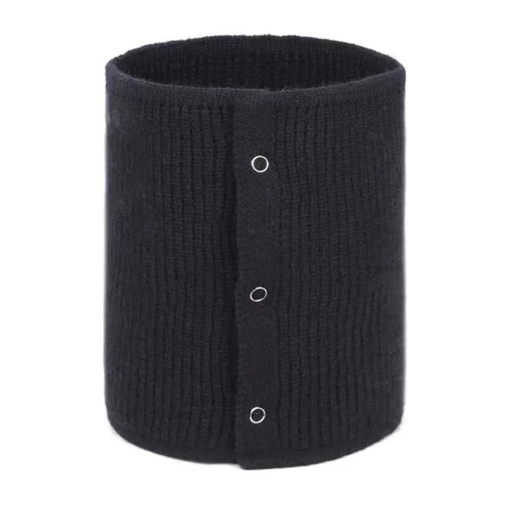 Windproof Neck Warmer Coldproof Versatile Knitted Scarf Solid Color Warm Neckerchief Gift 251021