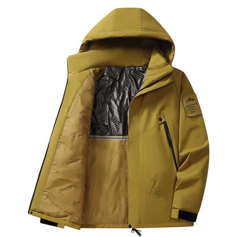 Outdoor Trendy Windproof Breathable Couple Padded Jacket Winter Hiking Camping Sports Leisure Thick Warm Cotton Clothing J251029