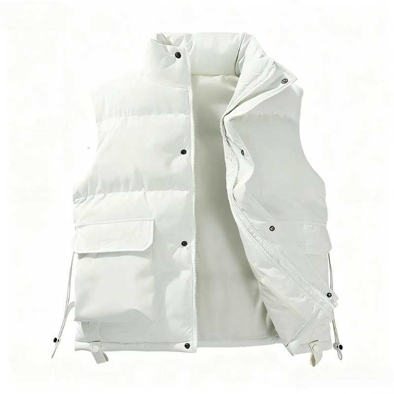 Autumn and Winter Mens Vest Stylish and Fashionable Trendy Highquality Veststyle Warm Vest Sleeveless Sports Jacket Vest W251029