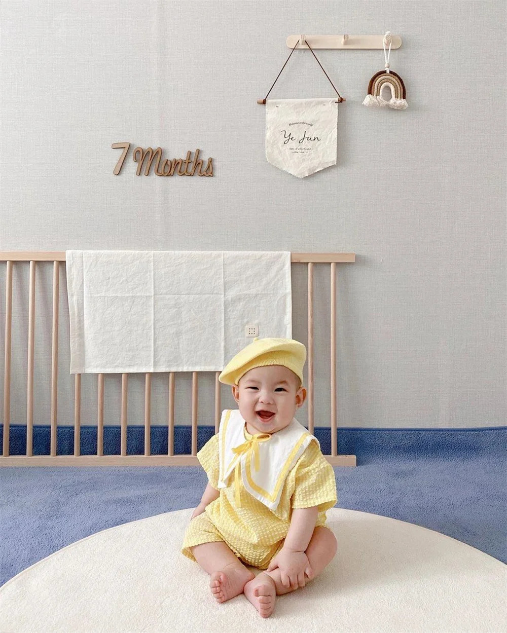 Fashion Baby Knitted Beret Hat Solid Color Childrens Warm Hats Autumn Winter Painter Cap For Girls Kids Bonnet Accessories 251029