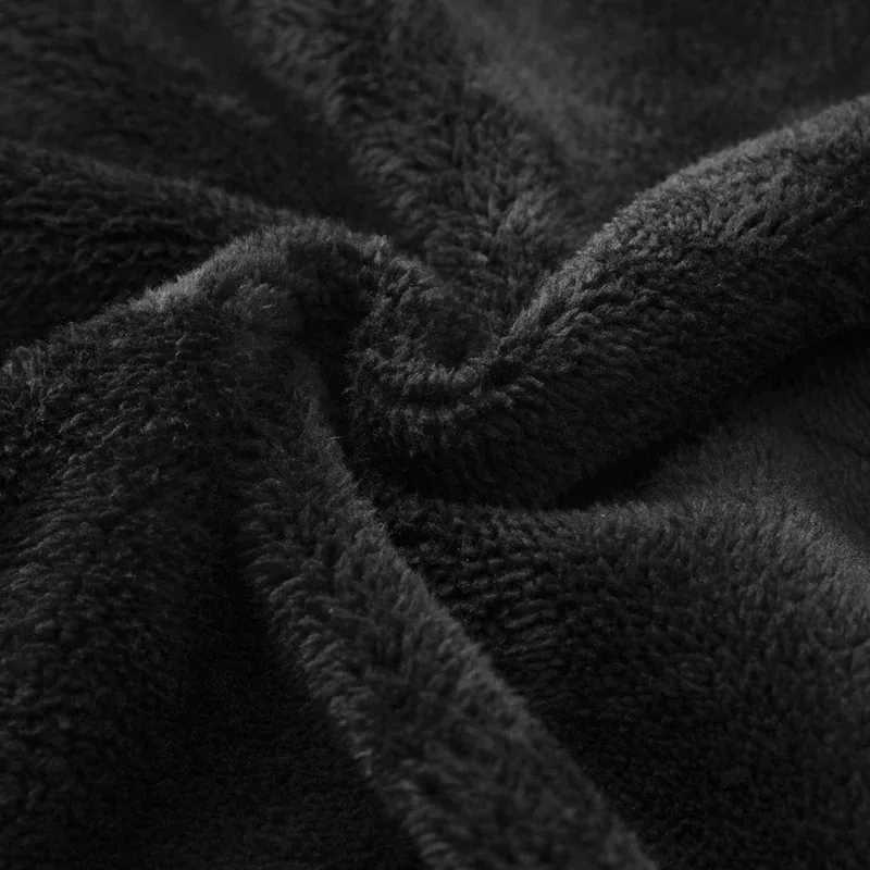 large sized fleece vest for men in autumn and winter thickened with fleece stand up collar waistcoat and sheepskin for warmth W251029