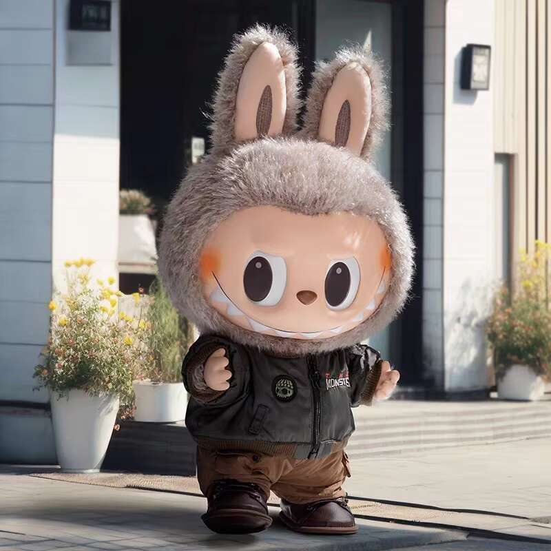 Labubu Blind Box The MONSTERS JUMP For JOY Vinyl Face Plush Doll Kawaii Figure Toys Mystery Boxes Anime Doll Collection Model Toys