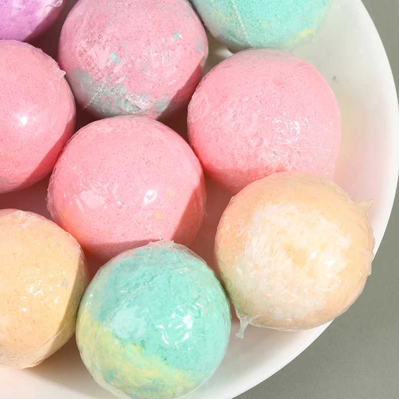 12pcsset Bath Gift Natural Mini Handmade Bathing Foot Spa Bomb Rich Essential Oils Moisturizing Dry Skin Relaxing Scent Organic L251029