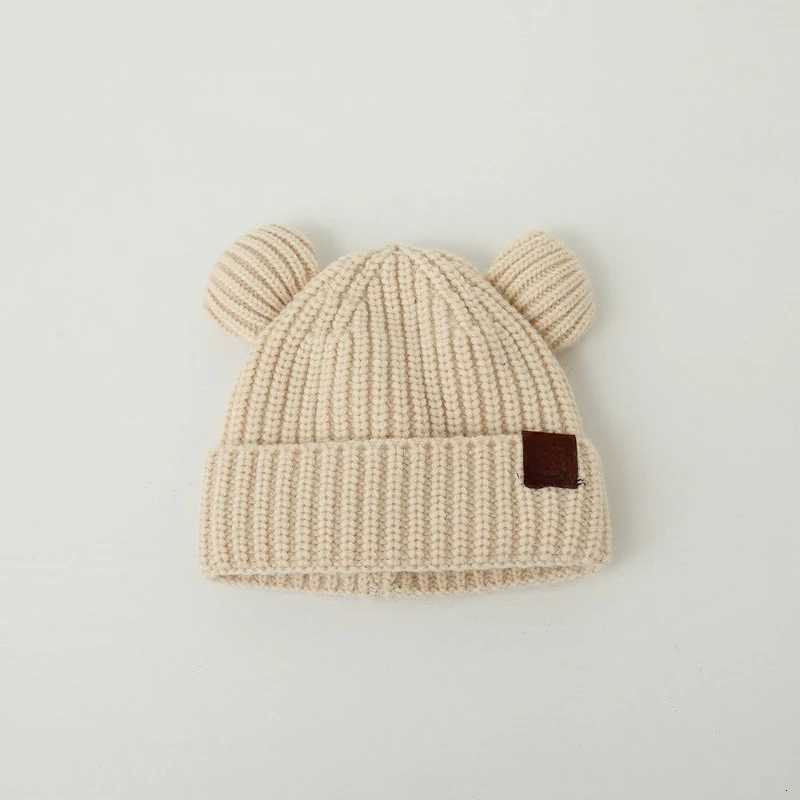 Baby Knit Hat Autumn Winter Newborn Cap for Boys Girls Adorable Stylish Knitted Beanie Kids Hat251028