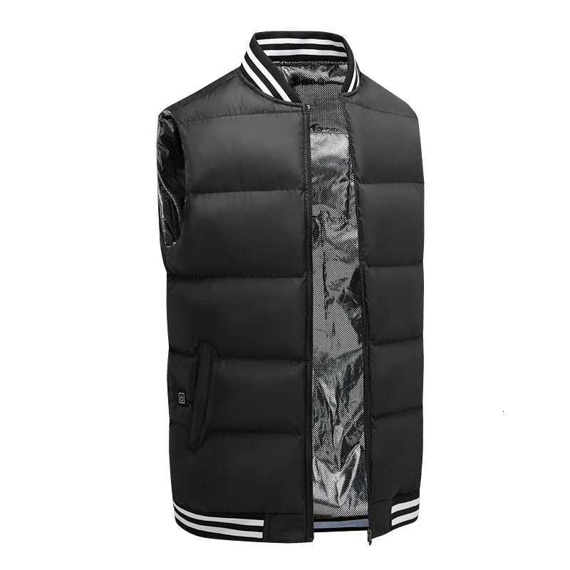 Mens winter Smart Heated vest USB Electric Heating Fleece Vest heating jacket Outdoor trekking Thermal Warm Jacket Heated W251029