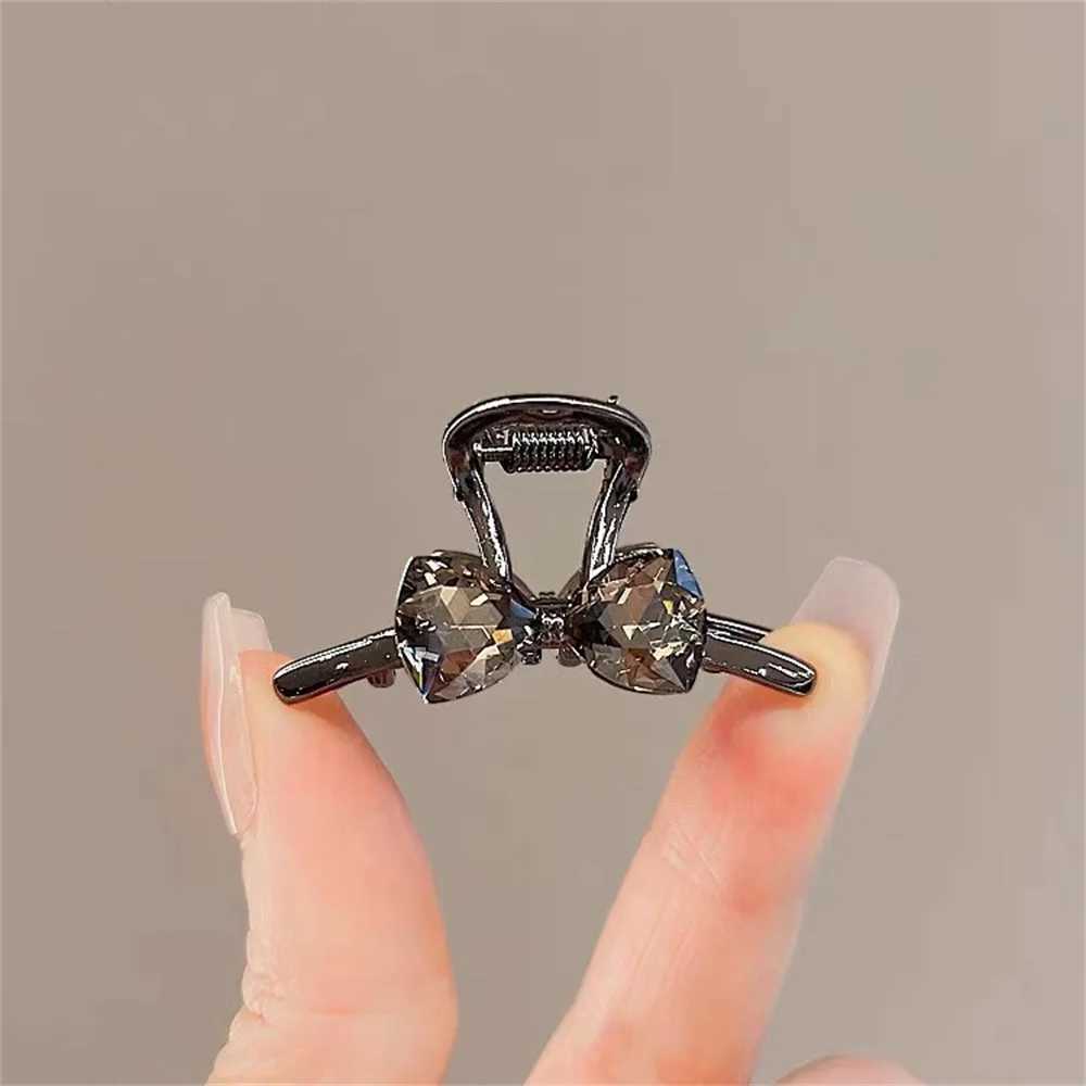 Mini Hair Accessories Clips Claw For Women Girl Pin Rhinestone Crab Vintage Popular Trendy Leading Fashion Cute Kawaii Kpop NewW251028
