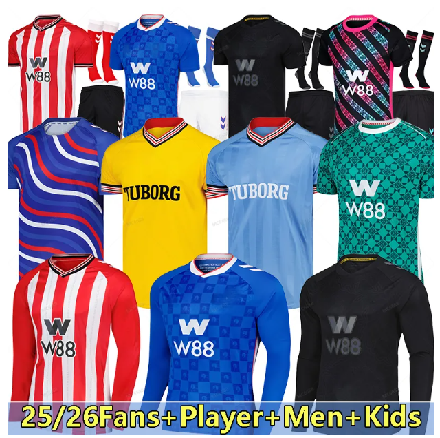25 26 SUNDERLAND Home away third 2024 2025 2005 2006 retro Soccer Jerseys STEWART SIMMS ROBERTS AMAD CLARKE DAJAKU EMBLETON EVANS NIEN Football Shirt PRITCHARD 88888