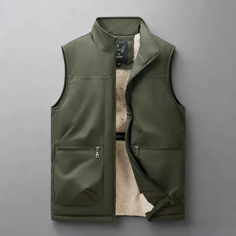 New Autumn and Winter Mens and Womens Cotton Vests Warm Fashion Brand Cotton Jackets Windproof Padded and Thickened Vests W251029