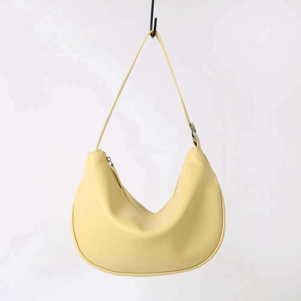 Genuine Leather Underarm New Niche Design Top Layer Cowhide Simple Crossbody Fashionable Ladies Shoulder Bag Suotong1029
