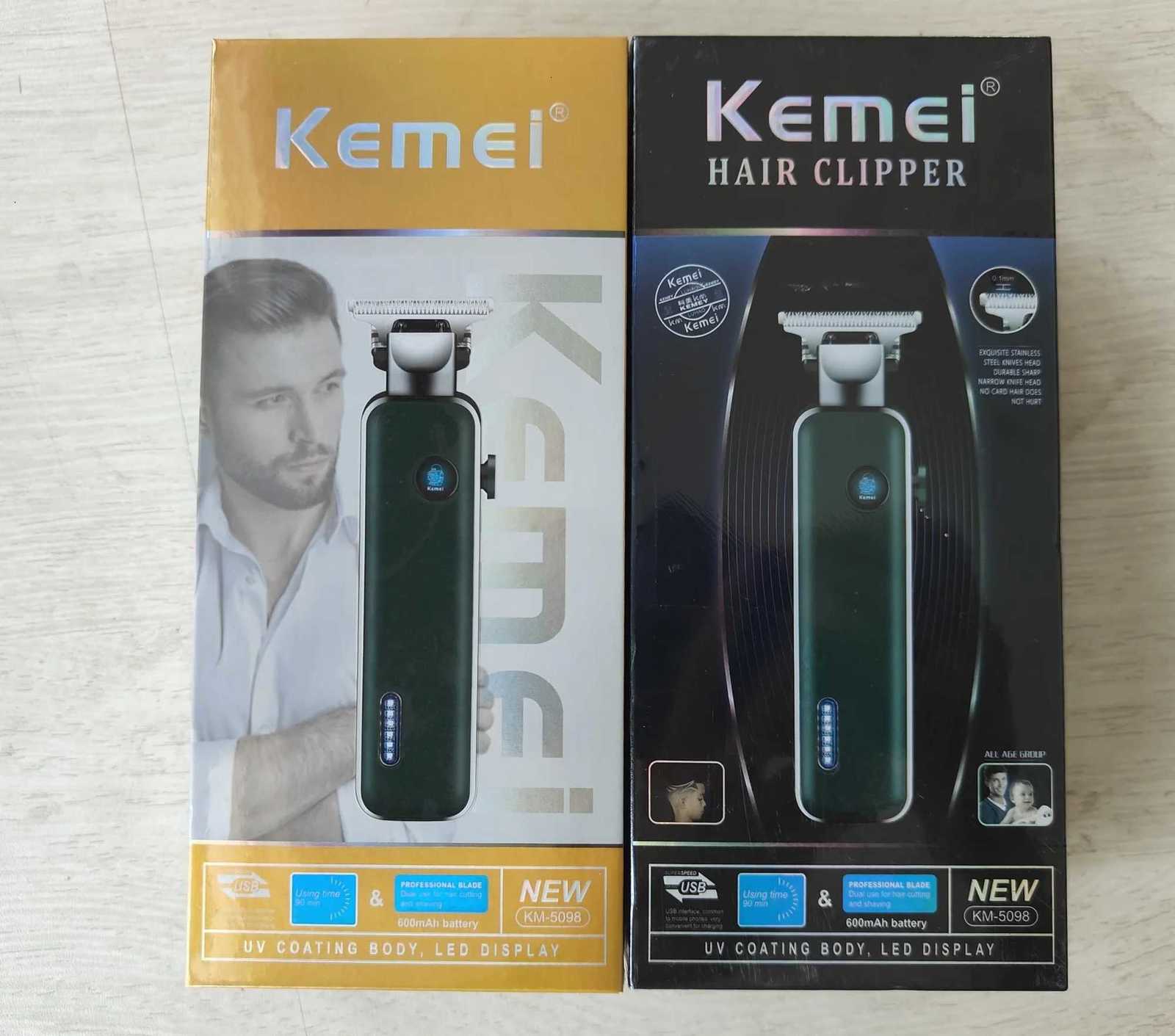 New Design Rechargeable Hair Clippers Tondeuse Kemei Km5098 Usb Mini Professional Beard Trimmer And Hair Clipper For Men M251029