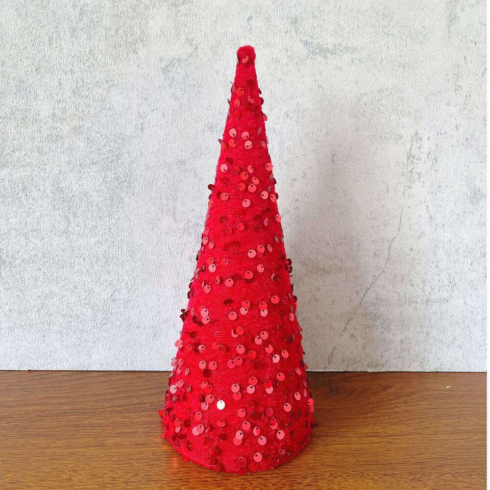 Valentine's Day Easter Veet Hollow Sequin Christmas Tree Ornament Home Party Decoration