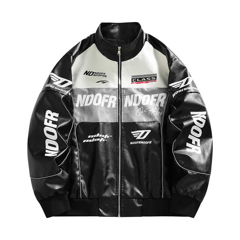 Outdoor Highquality Fashionable Handsome Men Imitation Leather Jacket Comfortable Versatile Windproof Winter Breathable JacketT251029
