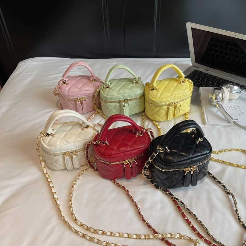 Super Mini Crossbody Bag For Women Fashion Sling Bag Luxury Chain Shoulder Coin Purse Pu Leather Mini Box Lipstick Bags Clutch W251029