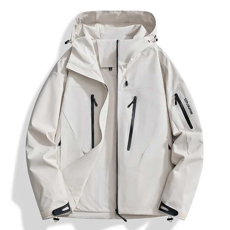 Korean Camping Hiking Jacket Women Autumn Outdoor Sports Coats Climbing Trekking Windbreaker Travel Waterproof Black Blue Yellow J251029