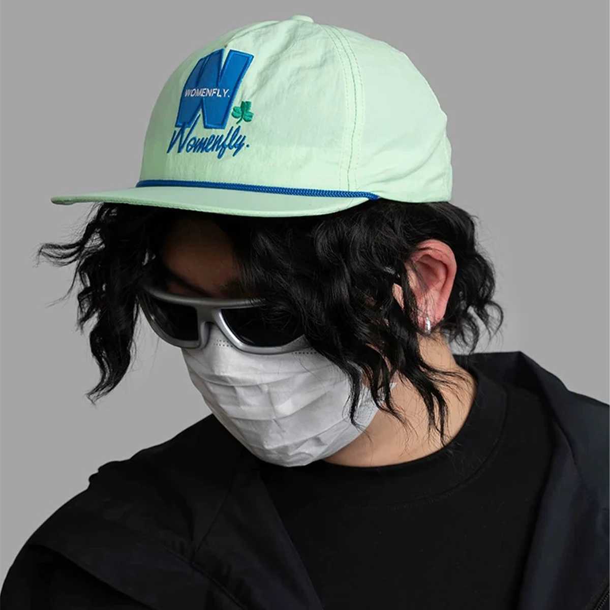 New Unisex Niche Letter Embroidery Baseball Hats Breathable Quick Drying Sunshade Hip Hop Cap Versatile Simple Fashion Flat EaveW251029
