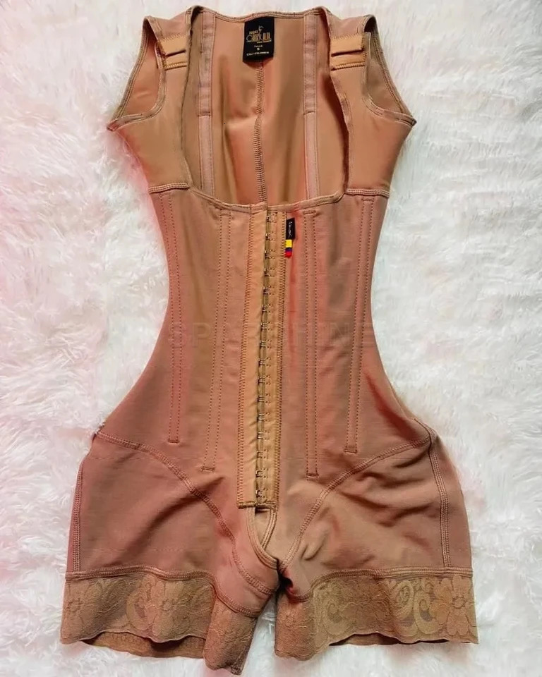 fajas High Compression Open chest sleeveless jumpsuit Women Body Shapewear Waist Trainer Corset Shaping hip lifting underwear 251029