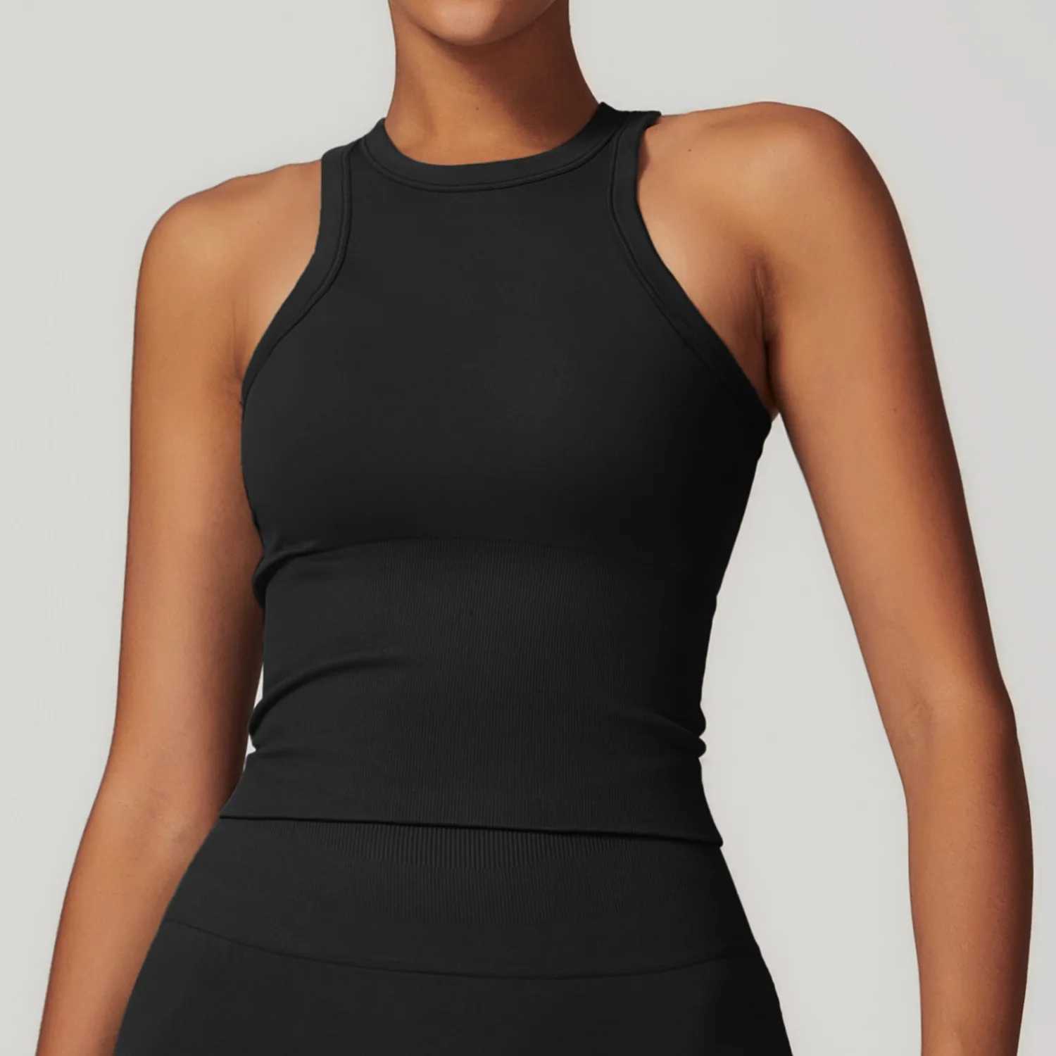 Women Yoga Tops Shockproof Padded Sports Bra Running Gym Clothes Breathable Yoga Vest Push Up Fitness Seamless Sports UnderwearXJ251029