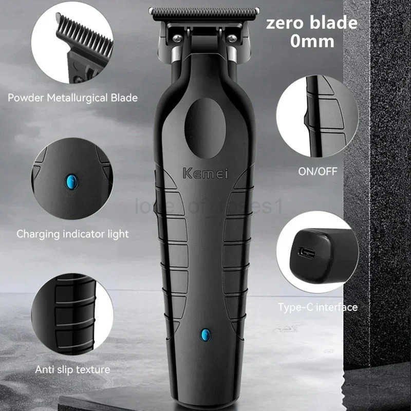 Kemei KM2299 USB Fast Charging Clippers Barber Machine 1200MA Rechargeable Cordless Hair Trimmer Kemei Electric Hair Clipper Z251029