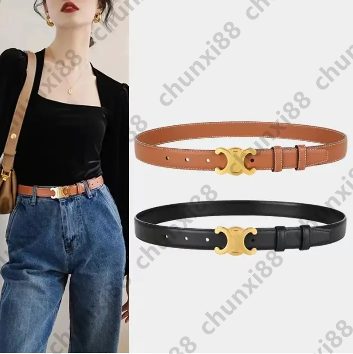 Belts for women designer ceinture luxe Width 2.5cm Women Waistband designer womens belts Smooth Buckle Genuine Leather Classical Designer Woman Belt Cowhide AAAAAA
