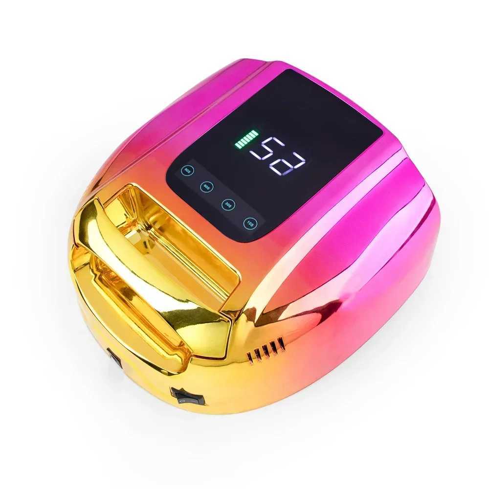 15600mAh Rechargeable Nail Lamp 96W Red Light Nail Polish Dryer Machine Manicure Light Cordless Nail UV LED Lamp J251115