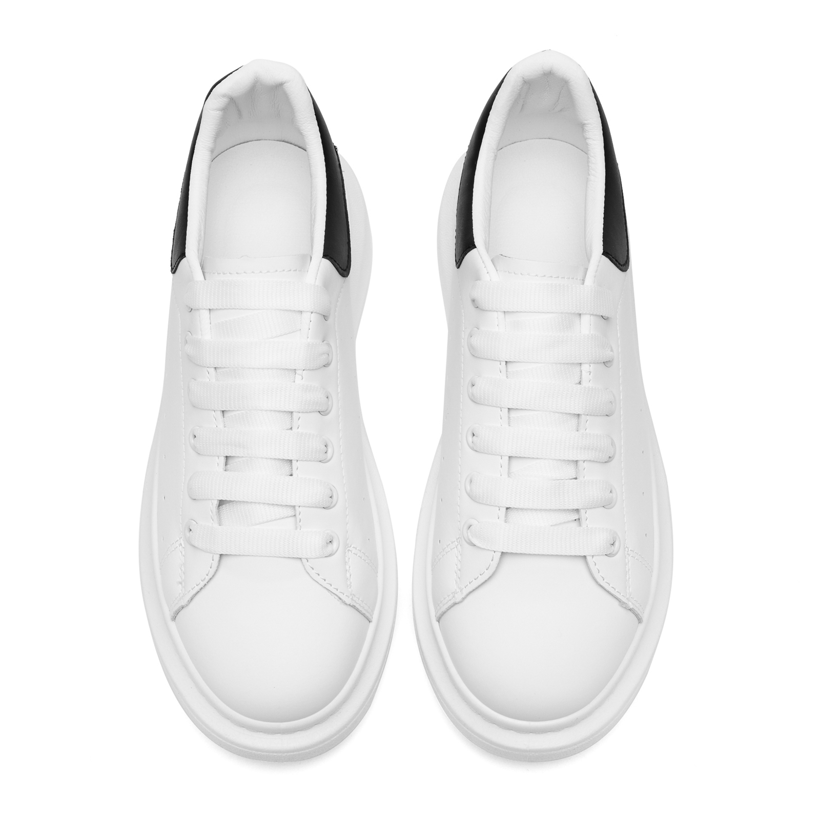 Designer casual shoes Men Women Sneakers New Genuine Leather White Shoes Couple Height Increasing Thick Sole Platform