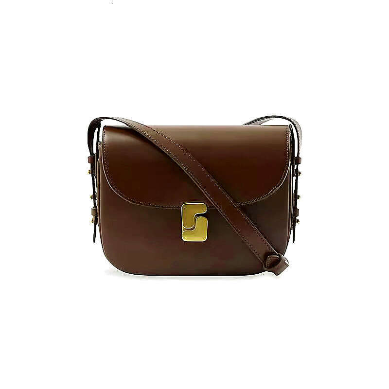 designer bag Luxury bag French Niche Soeur BELLISSIMA Genuine Leather Underarm Single Shoulder Small Square Fashion Crossbody Bag for Women