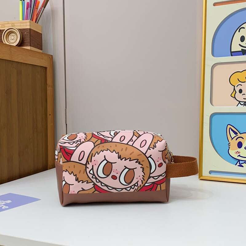 2025 Handheld Small Square Portable Makeup for Women Large Capacity Skincare Travel Niche Storage Bag