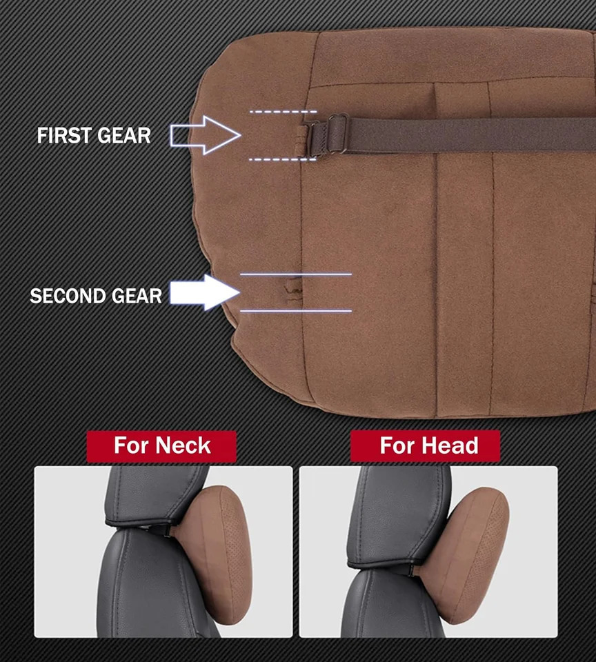 1PC High quality car headrest neck seat maybach class s universal adjustable soft car pillow neck rest cushion 251029