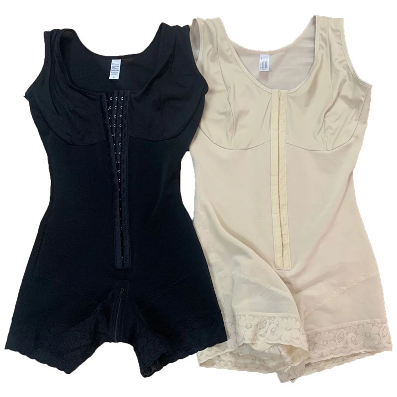 High Compression Fajas Colombiana Short Girdles With Brooches Bust For Daily And PostSurgical Use Slimming Sheath Belly Women 251029