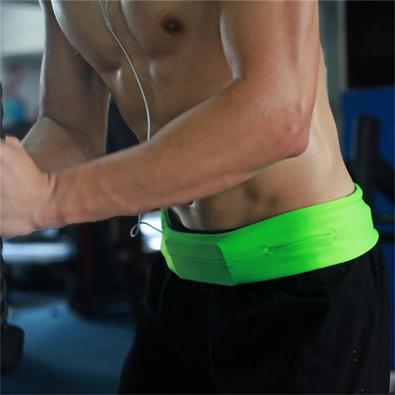Professional Running Waist Bag Men Women Jogging Gym Sports Belt Trail Cycling Mobile Phone Invisible Belly closefitting Bag 251021