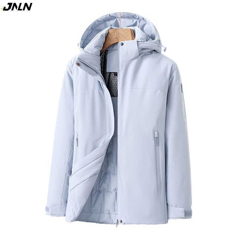 JNLN Winter Jackets Women Outdoor Waterproof Windproof Fleece Warm Raincoat Hiking Camping Skiing Climbing Thermal Jacket Female J251029