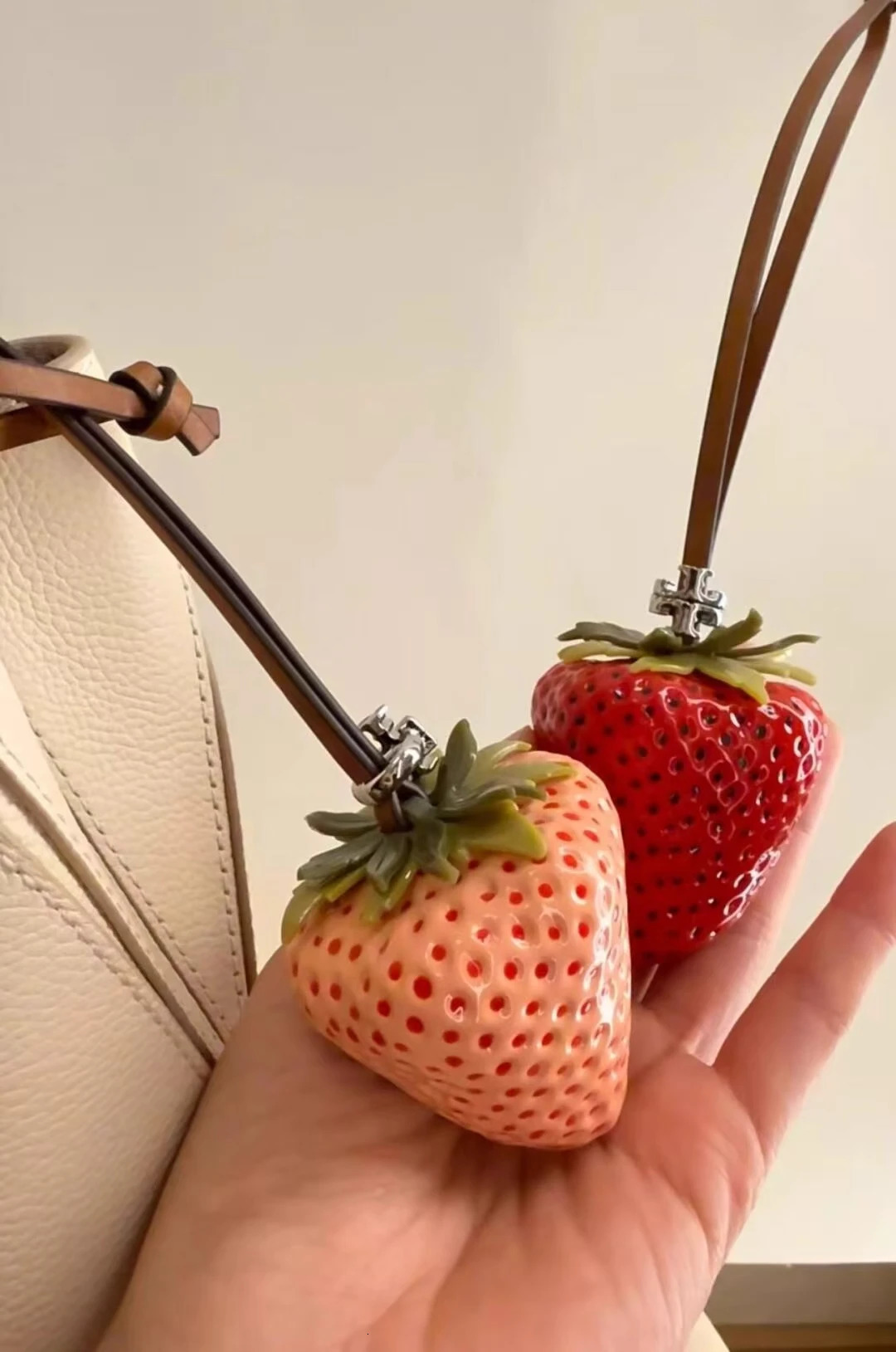2025 Latest Strawberry Bag Hanger Accessory Pendants For Handbag 251029