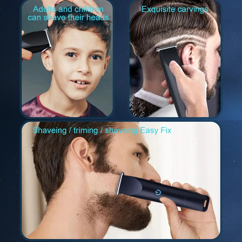 Small hair clipper for home use replaceable nozzle supports USB charging small size and easy to carry 251029