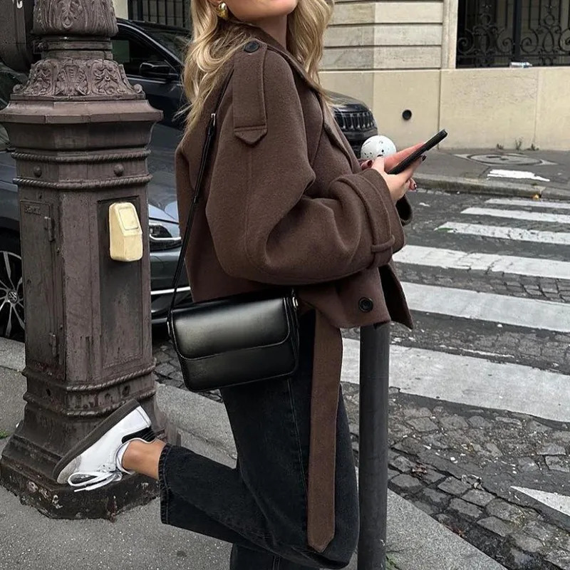 Women Autumn Winter Womens Sweater Jacket Suit Long Sleeve Jacket Outerwear Comfy Knitwear Plus Size Skinny Niche Petite 251029