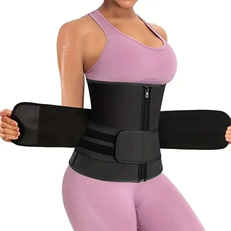 Women Waist Trainer Fitness Sauna Sweat Neoprene Slimming Belt Girdle Shapewear Modeling Strap Body Shaper Waist Belt Corset 251029