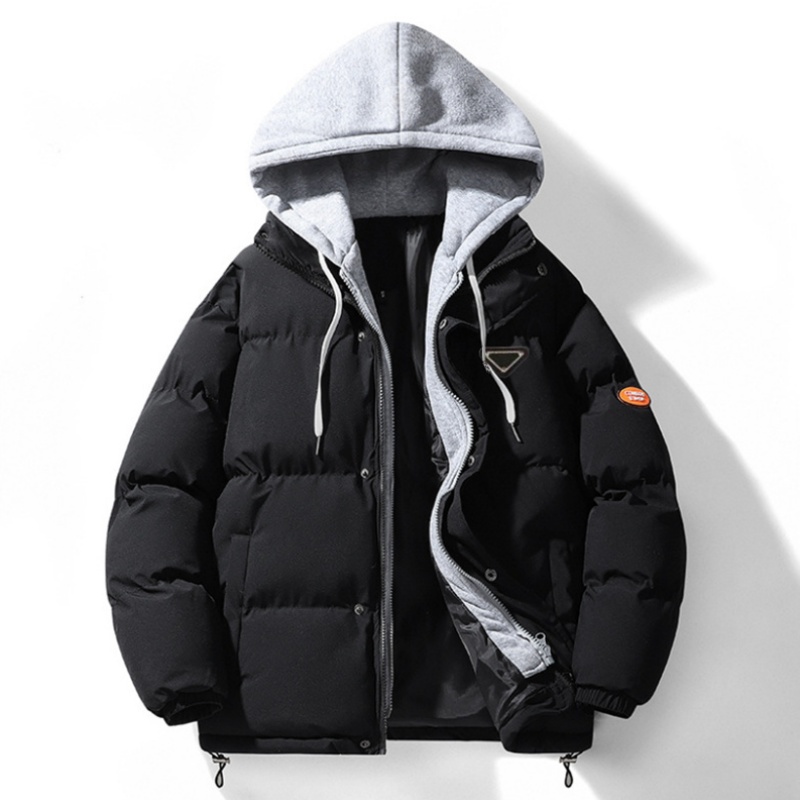 2025 New Mens Winter Jacket Women Hooded Embroidered Triangle Brand Logo Down Jacket Warm Parka Coat face Men Puffer Jackets Letter Outwear Cotton jackets Size M-5XL