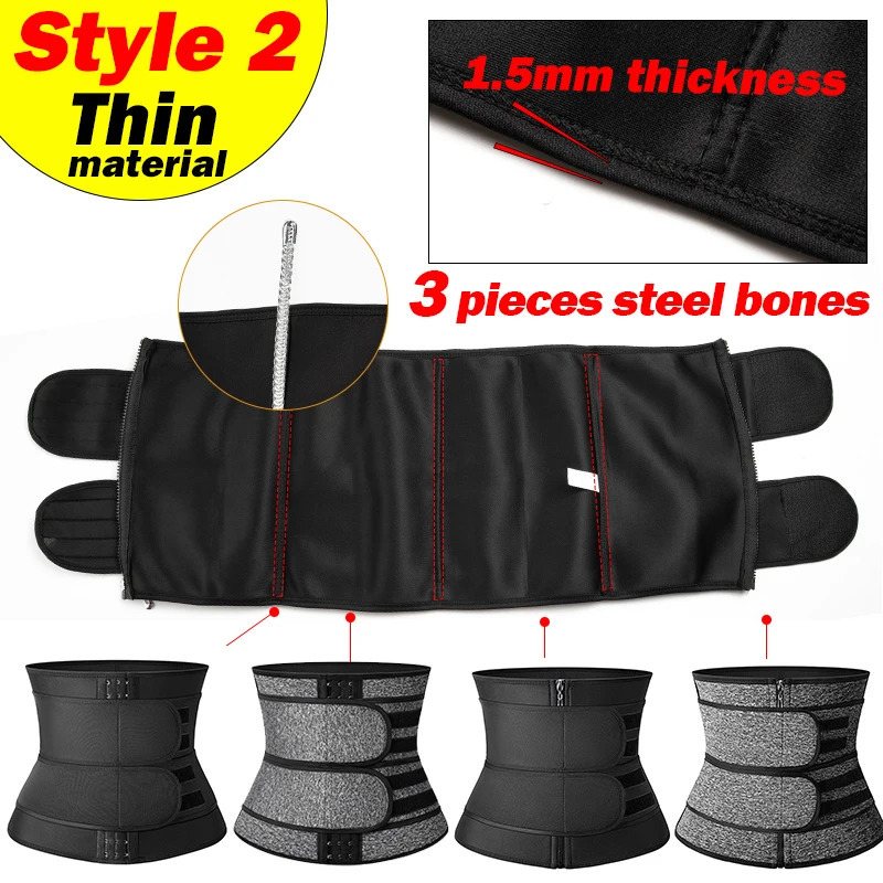 Women Waist Trainer Neoprene Body Shaper Belt Slimming Sheath Belly Reducing Shaper Tummy Sweat Shapewear Workout Shaper Corset 251029