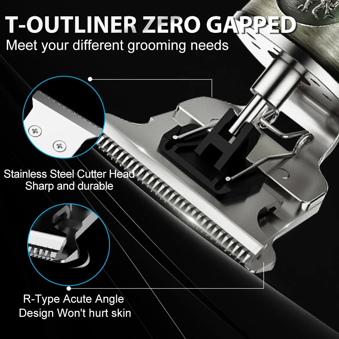 Sejoy Professional Hair Clipper kit for Men Cordless Electric Trimmers Rechargeable Hair Cutting Machine 251029