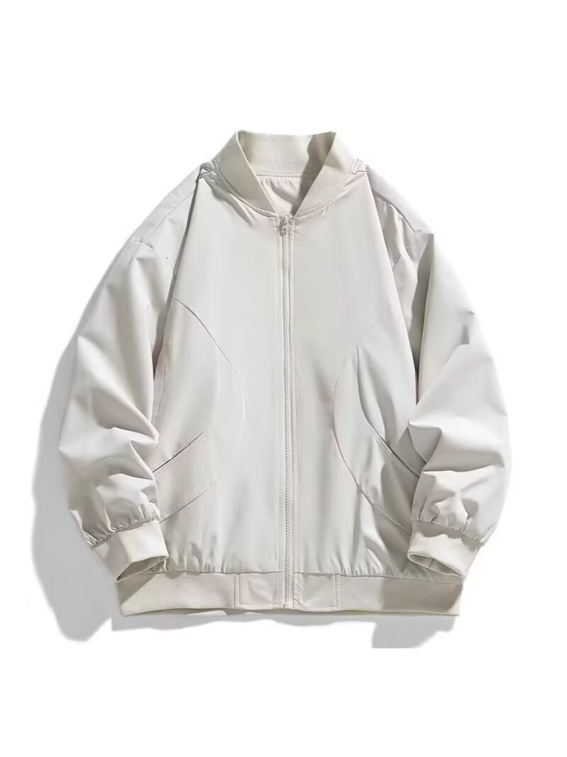 2025 Spring And Autumn Stylish Jacket For Men Ins High Street Trendy Brand Harajuku Style Korean Designer Jacket Version Trendy Casual Loose Jacket
