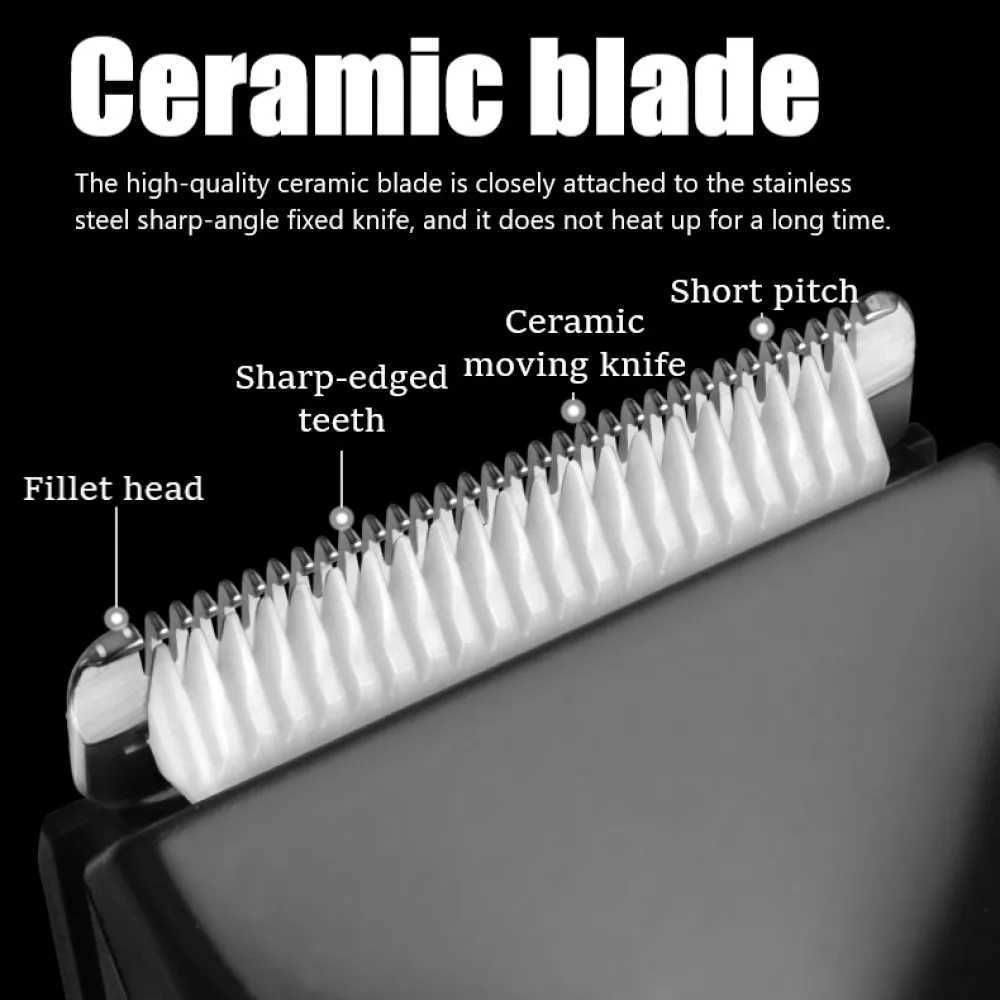 Kemei Groin Area Hair Trimmer Lawn Mower Ceramic Blade Waterproof Wet Dry Clippers Pubic Armpit Body Hair Ultimate Hygiene Razor M251029