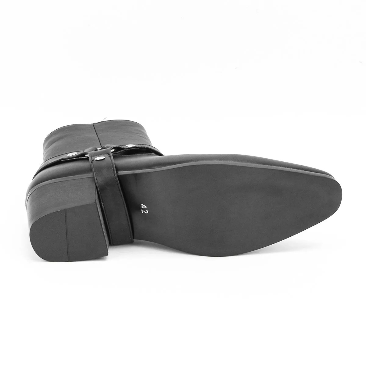 Mens High Heel Chelsea Double Elastic Mens Boots 251023 - view 3