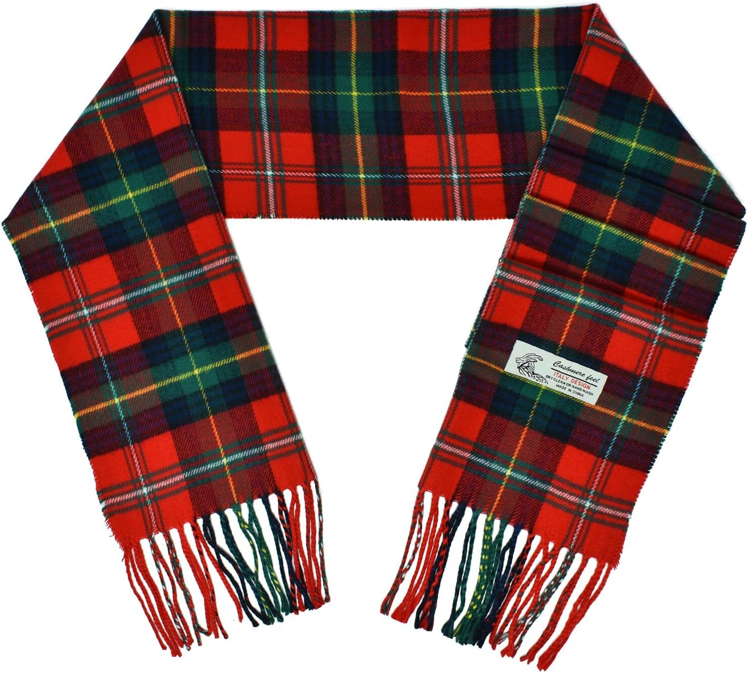 Custom Scottish Stewart Tartan Plaid Luxurious Christmas Winter Scarf Soft Cashmere Feel 72"x12"