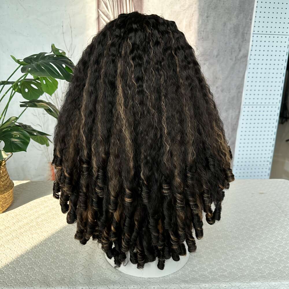 Women, Brown, 22.0Inch, High Temperature Fiber, 150% Density, 13*4*1 Area, Transparent Lace Front T-Part, Versatile Curly Ends, Basic Style