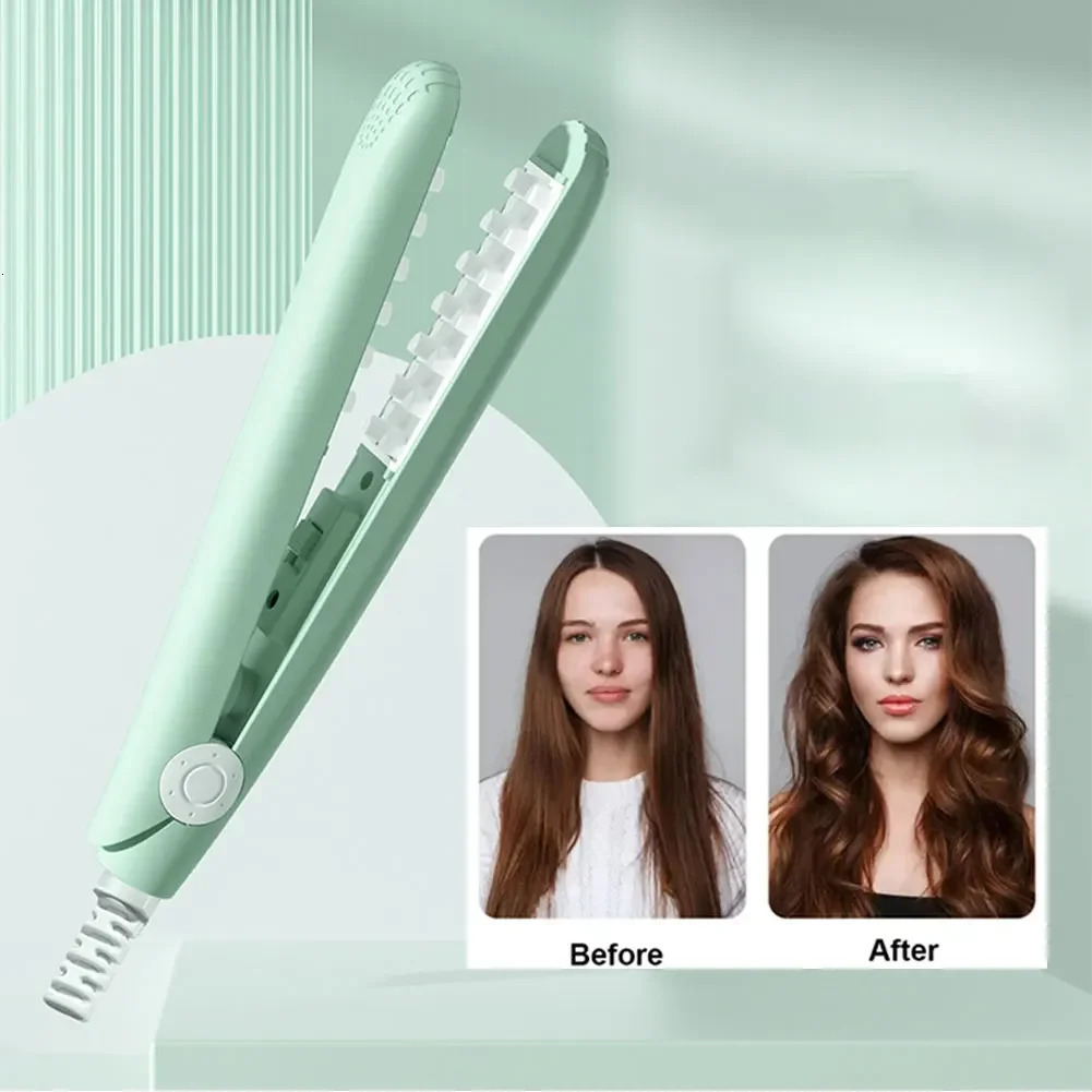 3D Grid Curler Mini Hair Curling Iron Hair Fluffy Splint Portable High Quality Ceramic Corn Perm Styling Tools 251029