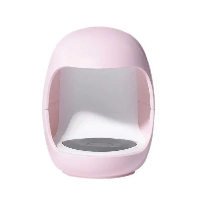 New USB interface Q Shape Photo Nail Lamp Nail Polish Gel Curing Mini LED UV Lamp Travel Home Nail Art Timing Nail Dryer J251115