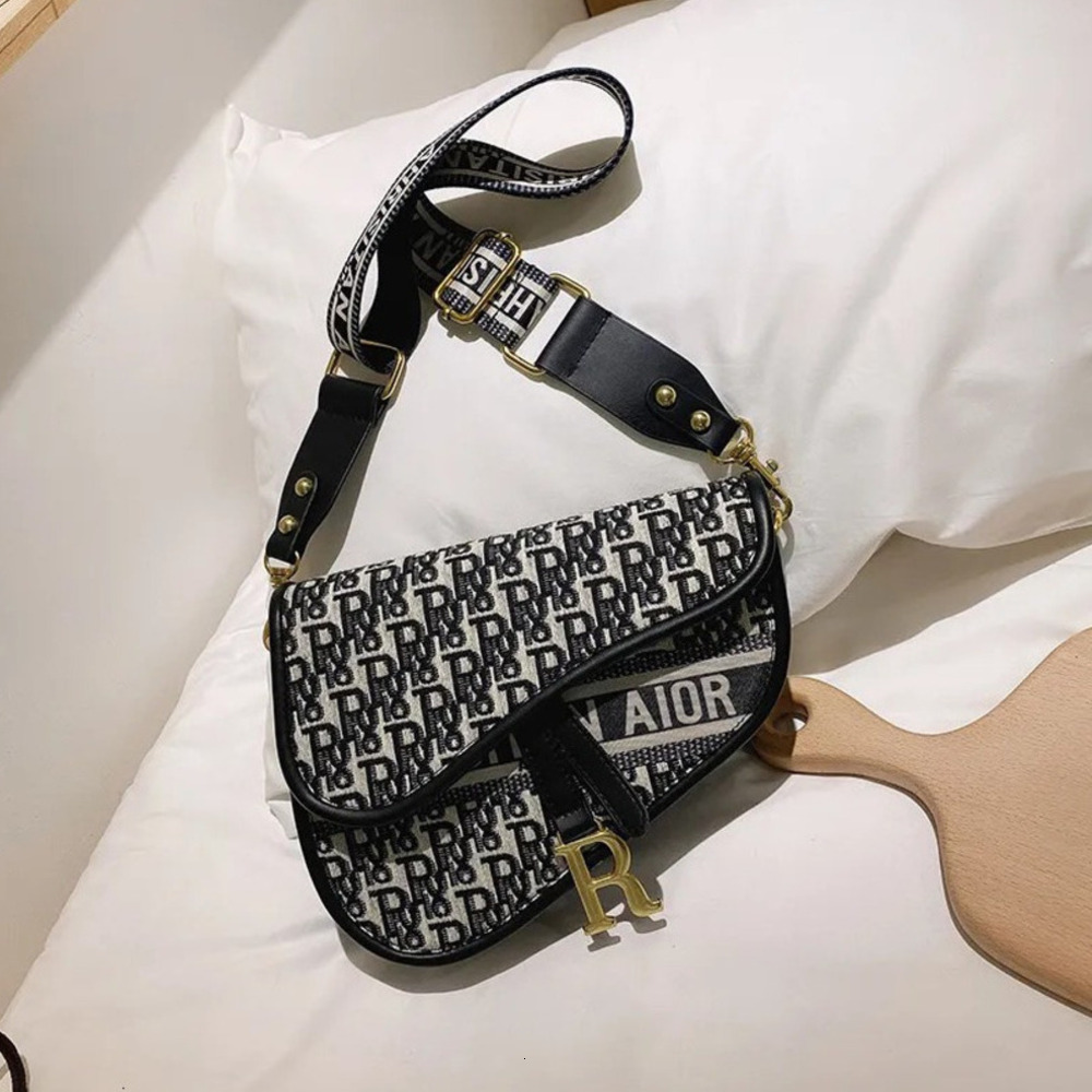 handbag designer shoulder bags womens crossbody new casual fashionable saddle bag for women free shipping 024