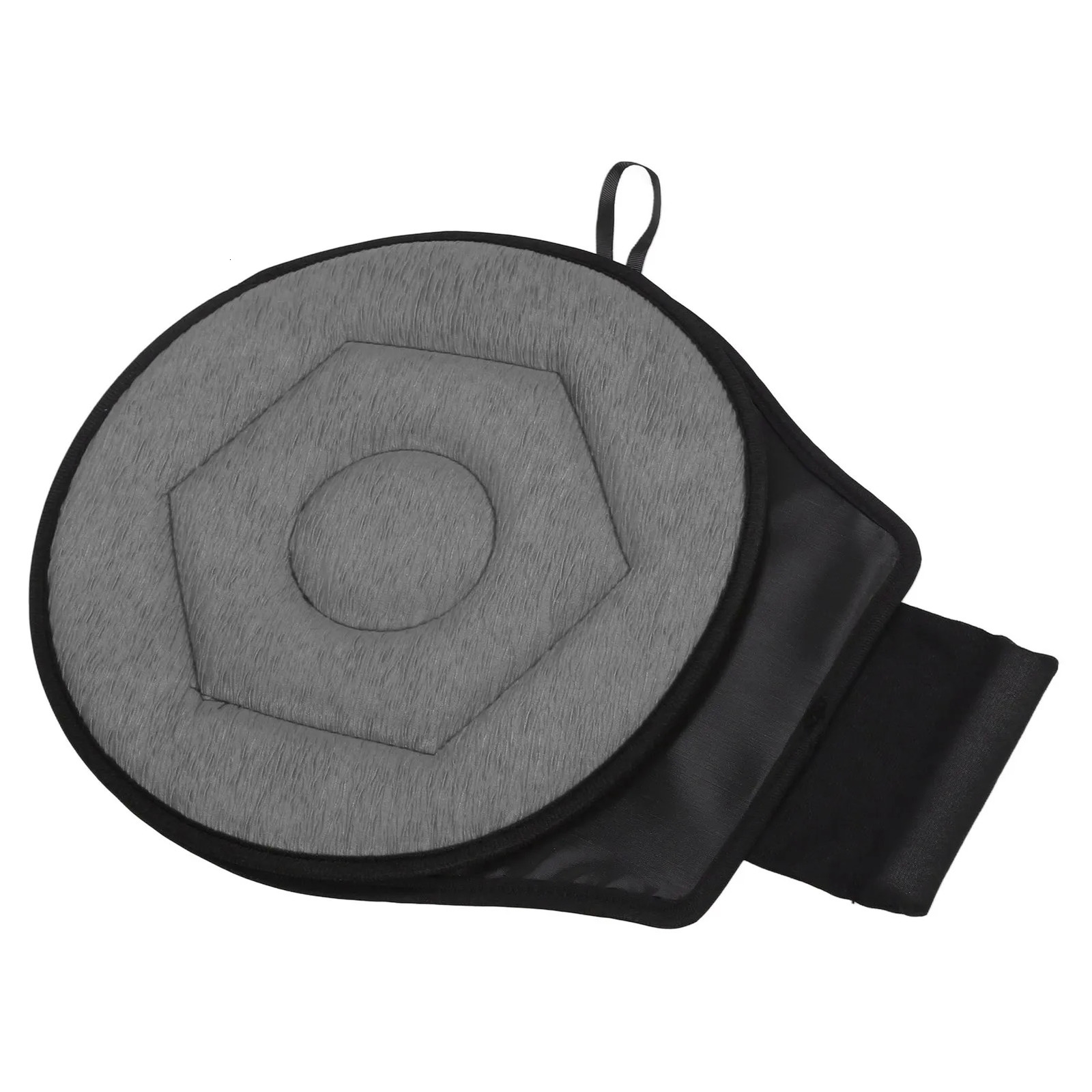 Round Car Cushion 360 Degrees Rotating Geometric Rhombic Shape Portable Rotating Seats Cushion for Elderly 251029