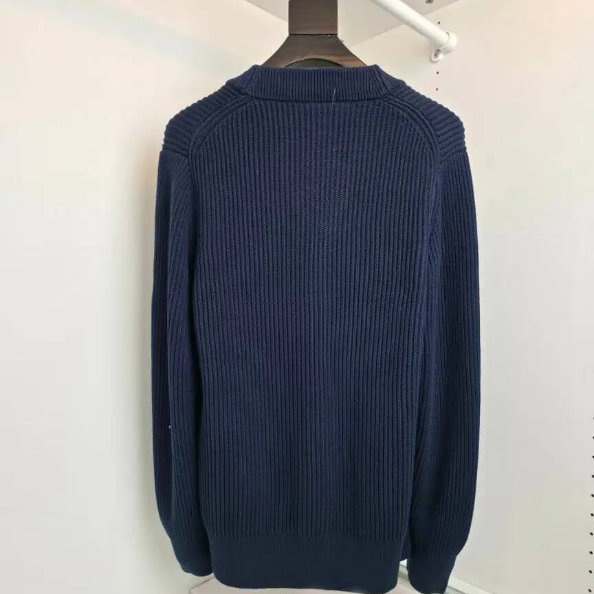 BC Zipper Casual Solid Color Knitted Cardigan