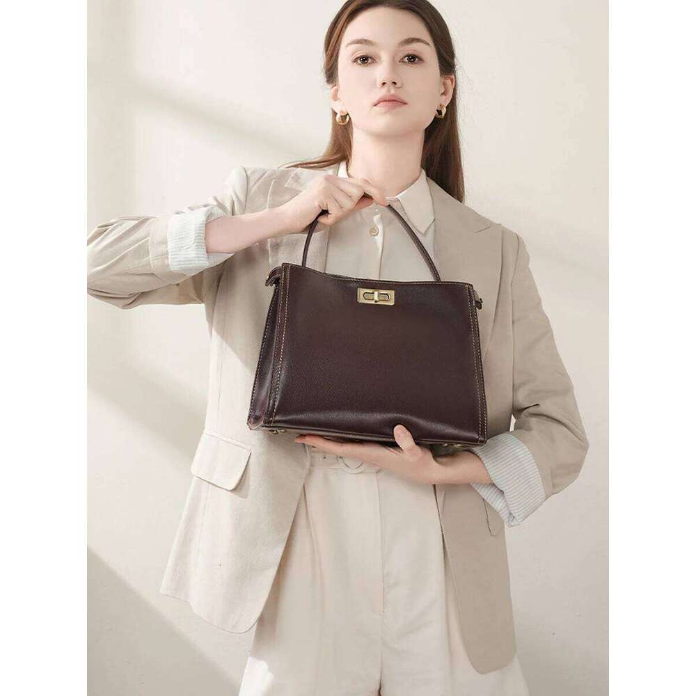 Ladies Natural Cow Leather Crossbody Bag Women s Retro Designer Cowhide Handbag Female Soft Leisure Shoulder Bags Lady