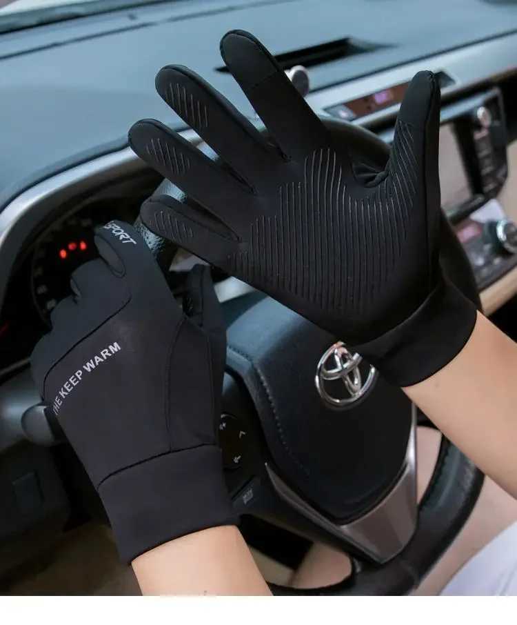 Sports Winter Cycling Gloves Touch Screen Padded Bike Glove Water Resistant Windproof Warm AntiSlip for RunningBiking Workout J251029